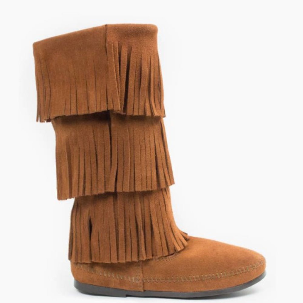 Minnetonka 3-Layer Fringe Boot